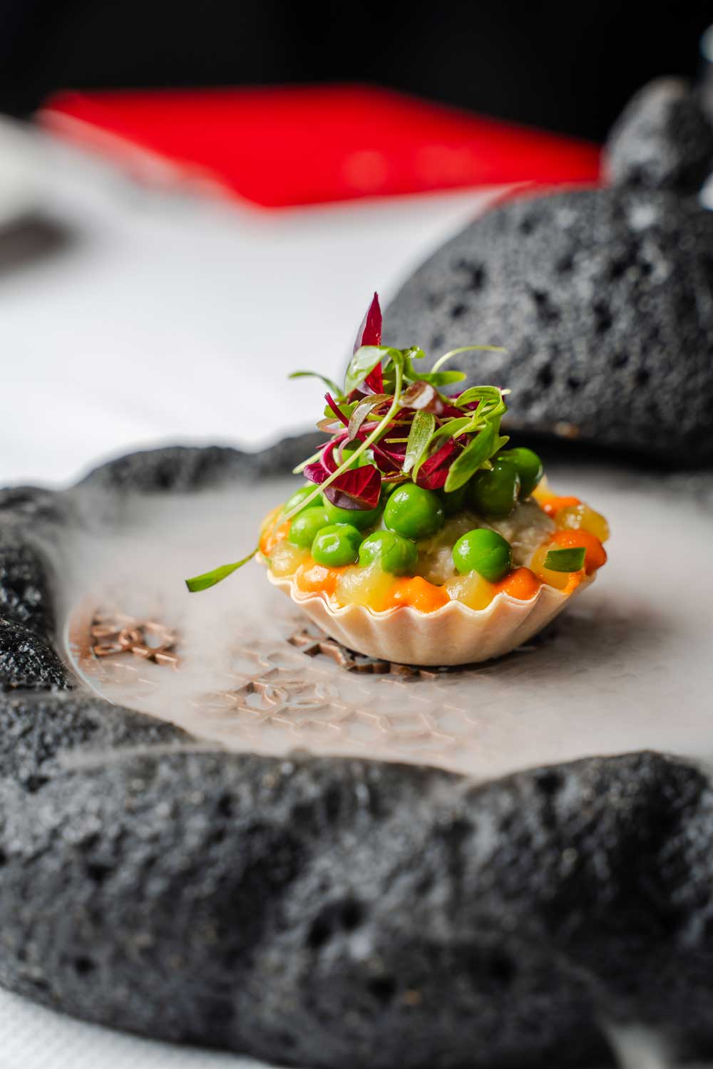 1-蟹肉塔配青豆和酸橘啫喱-Crab-Meat-Tart-with-Green-Pea-and-Citrus-Gel