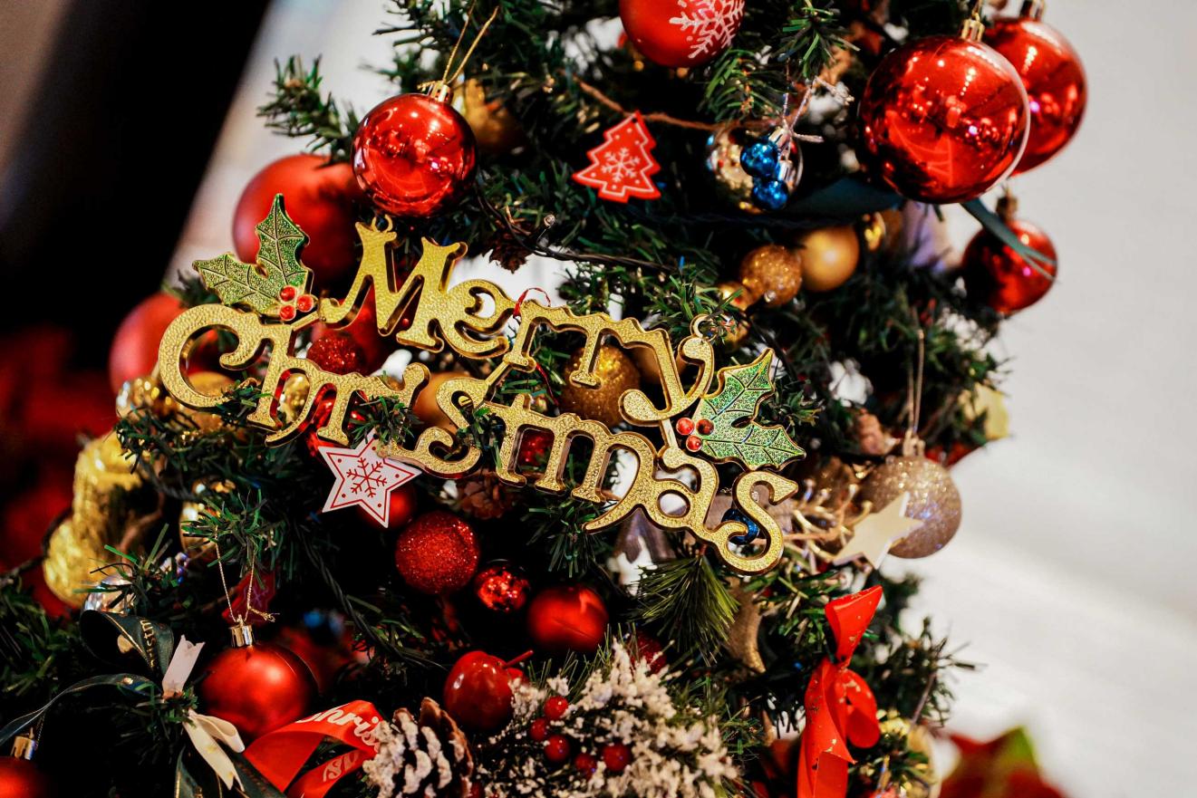 大堂圣诞装饰-(4)