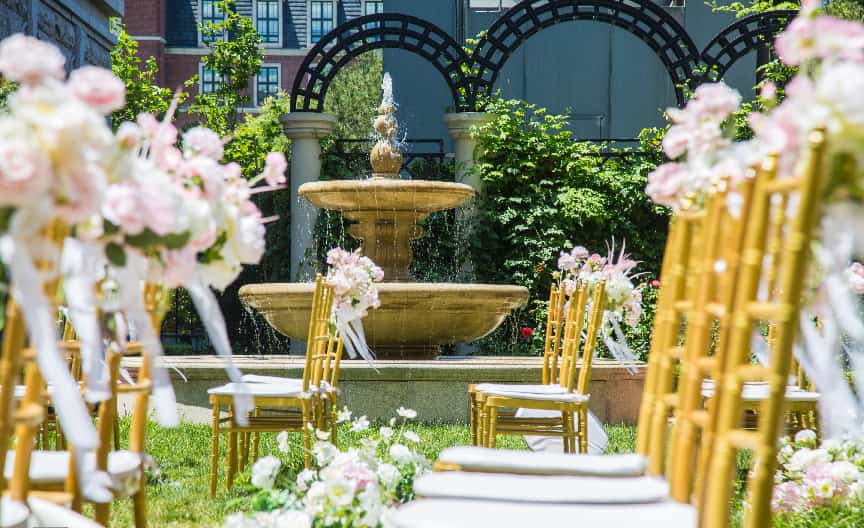 阳光嘉悦酒店-户外草坪婚礼1